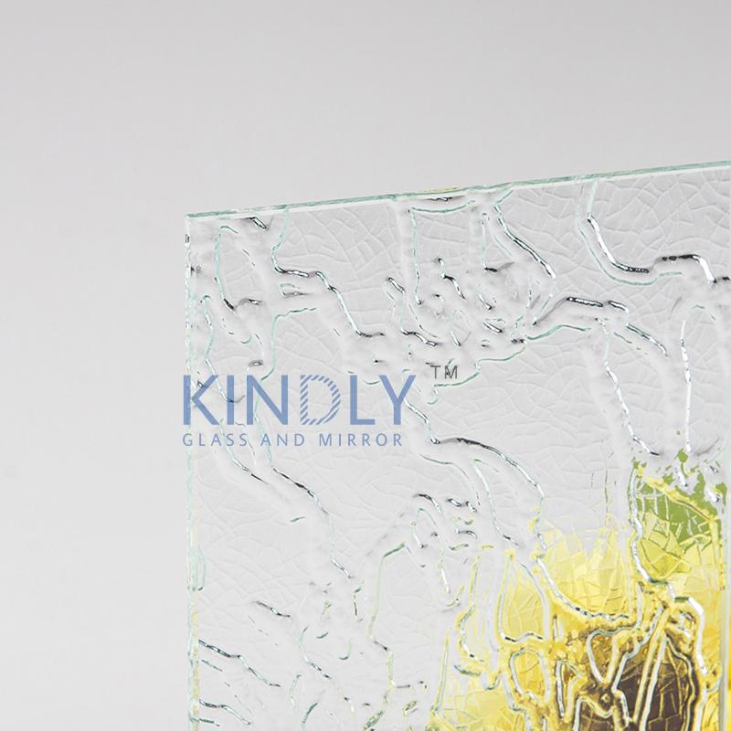 Clear Map Patterned Glass